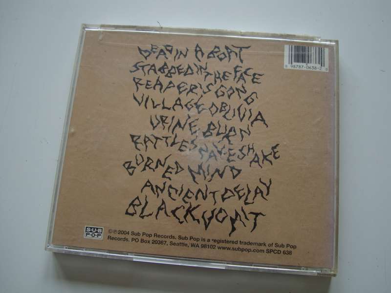 Wolf Eyes - Burned Mind CD