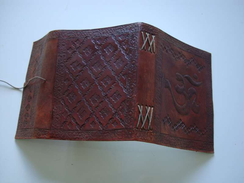 Handcrafted Leatherbound Notebook/Diary