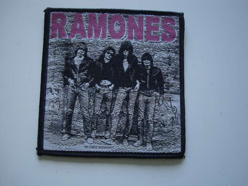 Ramones fabric patch