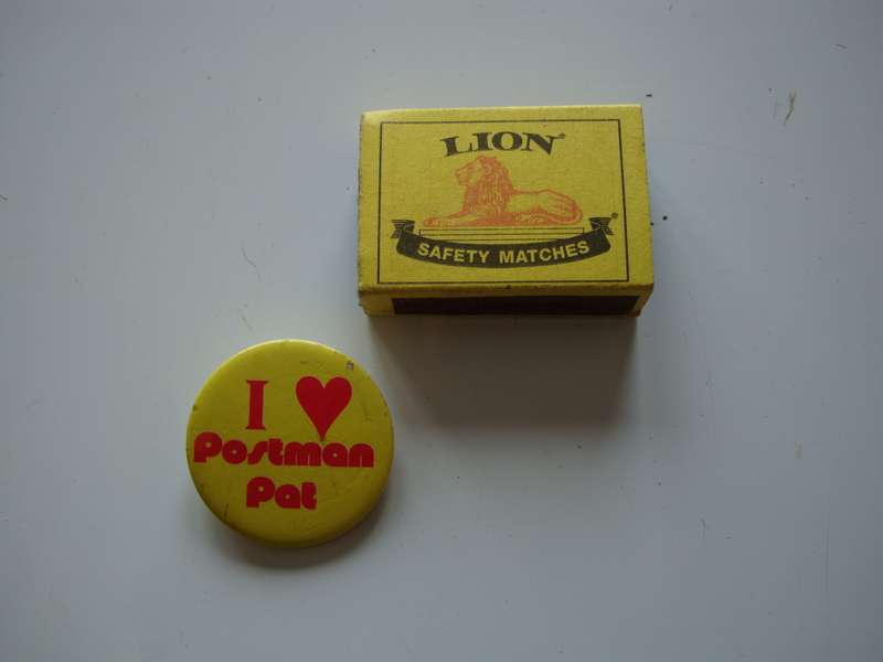 Vintage Postman Pat pin early 1990`s