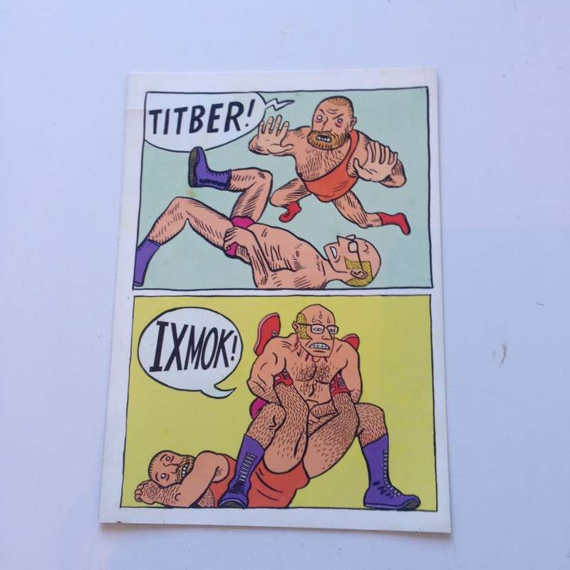 Bitterkomix postcard 2004