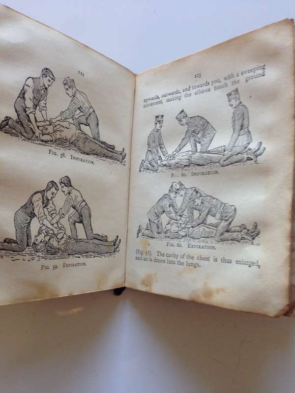 1914 St. John's Ambulance Association - First Aid Book