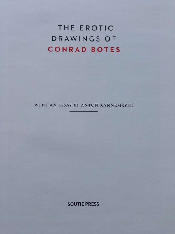 Conrad Botes - Erotic Drawings