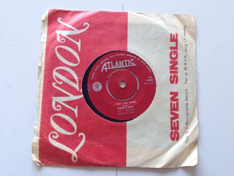 Sonny & Cher - I got you babe 7" single