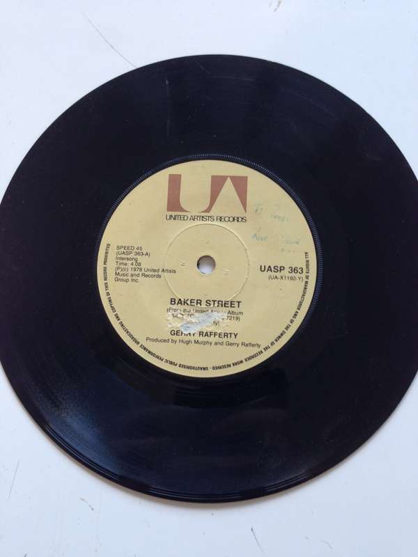 Gerry Rafferty - Baker Street 7" single