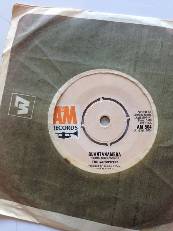 The Sandpipers - Guantanamera 7" single