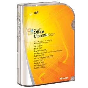 Microsoft Office Ultimate 2007 Product Key Only