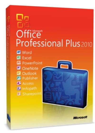 Microsoft Office Professional Plus 2010 Product Key Only