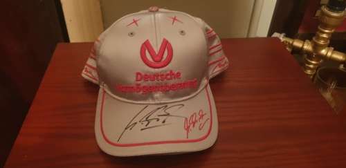 Michael Schumacher signed hat