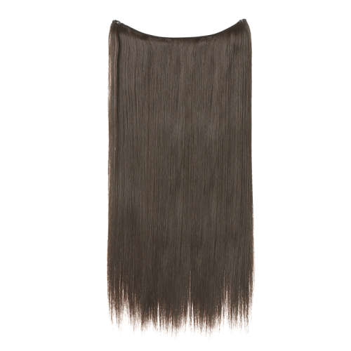 Long Natural Ombre No Clips No Tape Halo Hair Extension