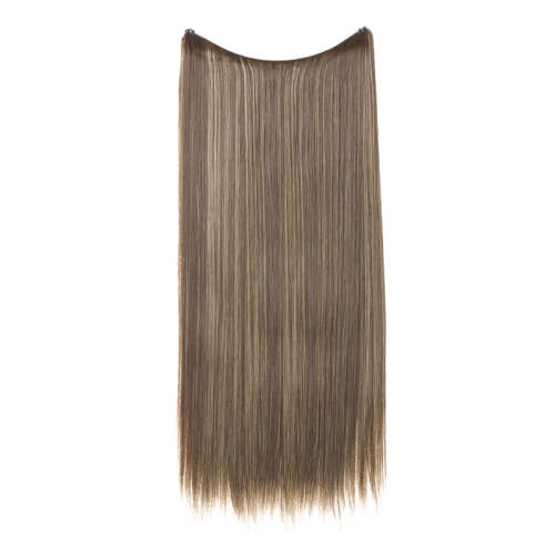 Long Natural Ombre No Clips No Tape Halo Hair Extension