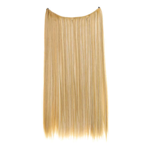 Long Natural Ombre No Clips No Tape Halo Hair Extension