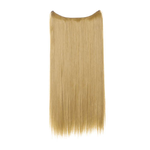 Long Natural Ombre No Clips No Tape Halo Hair Extension