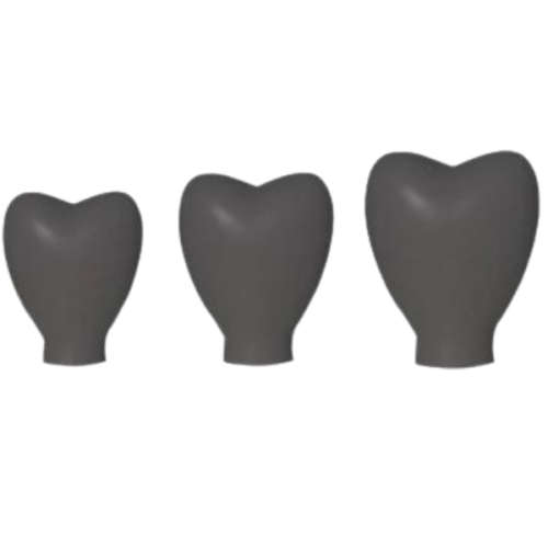 Silicone Makeup Travel Brush Cover - 3 Pack
