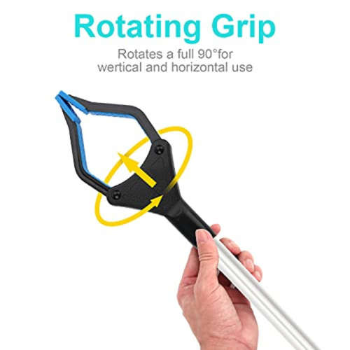 Reacher, Grabber, Long Handy Trash Hand Claw Assistant Living Pick Up Clamp
