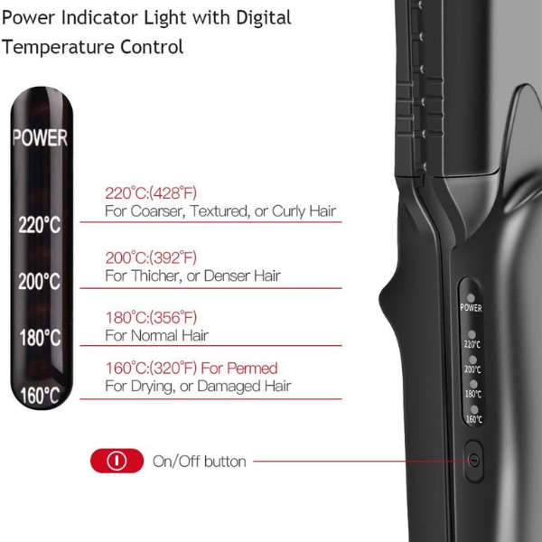 Straightener Crimping, Iron Hair Curler 3-1