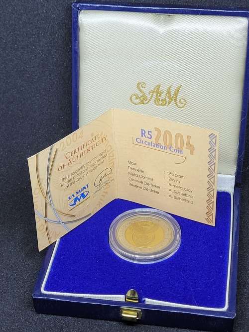 2004 "Oom Paul" 5 Rand