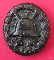 ORIGINAL WW1 GERMAN BLACK WOUND BADGE