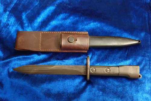 ORIGINAL SAP UZI BAYONET WITH SAP MARKINGS