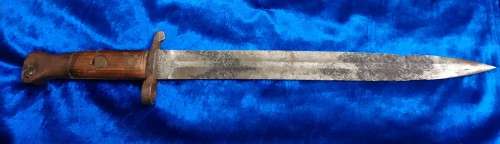 ORIGINAL 1888 BOER WAR LEE METFORD BAYONET BATTLEFIELD DUG RELIC