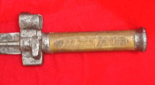 VERY SCARCE ORIGINAL 1935 35M PATTERN HUNGARIAN BAYONET
