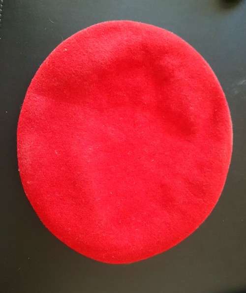 ORIGINAL GERMAN BUNDESWEHR BERET -  ARTILLERY