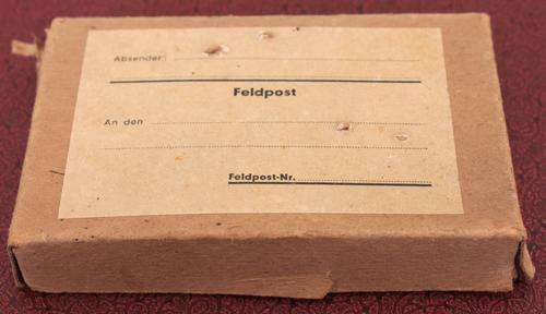 WW1 ORIGINAL GERMAN UNUSED FELDPOST PARCEL BOX
