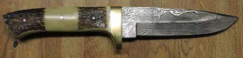 BRAND NEW HANDMADE DAMASCUS BLADE BOWIE KNIFE