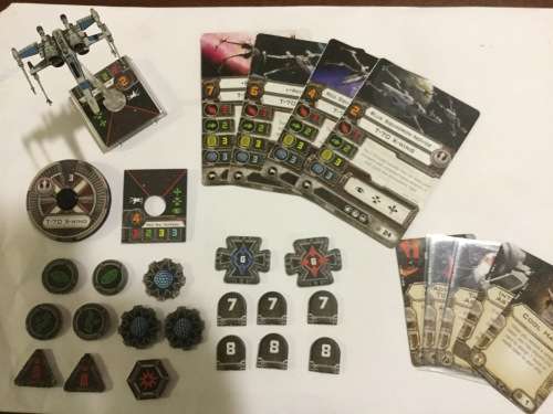 Fantasy Flight Games Star Wars X Wing T-70 X Wing Expansion