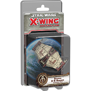BNIB Fantasy Flight Star Wars X Wing Miniature Game Scurrg H-6 Bomber Expansion Pack