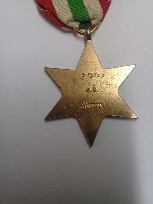 WW2 Italy Star