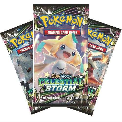 100 x random commons and uncommons Pokemon TCG Sun and Moon Celestial Storm