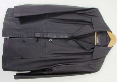 Ladies Black Leather Jacket