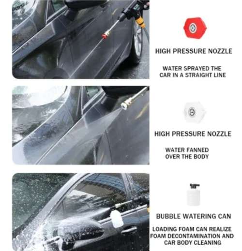 24V Rechargeable Wireless High Pressure Cleaning Gun