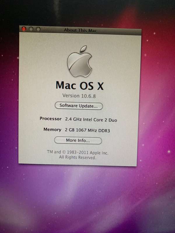MacBook 13 2.3Ghz