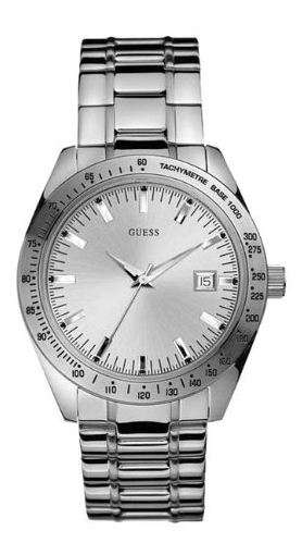 *Brand New* Guess Men's Stainless Steel Silver Watch W90043G2 *Masculine and Sleek*