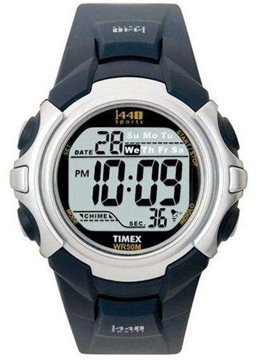 *Brand New*  Timex Men's T5J561 1440 Sport Digital Resin Strap with Black and Yellow Dial Watch