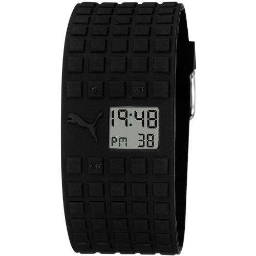 BRAND NEW  Puma Unisex Black Cell Silicone watch in Grey Digital Display PU910832002