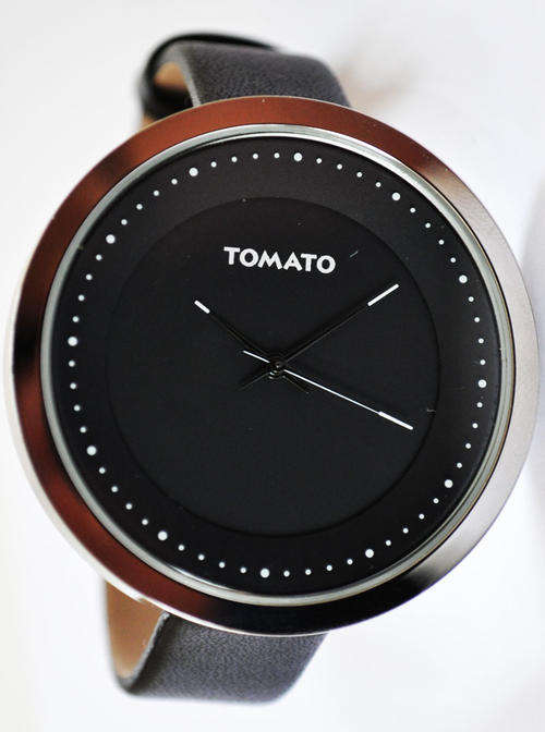 BRAND NEW TOMATO Ladies Large Black Dial T533122 *STUNNING and TRENDY*