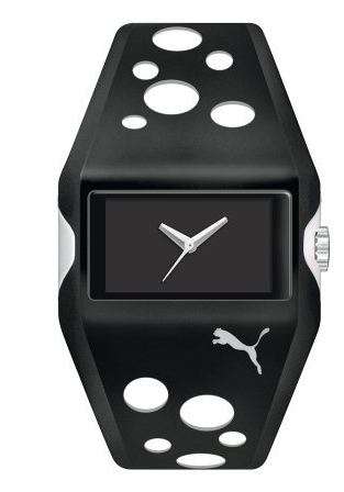 BRAND NEW Puma Black/ White Rubber Strap Watch **FUNKY**