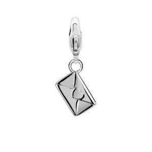BRAND NEW TI SENTO MILANO Sterling Silver Rhodium plated charm 'LOVE LETTER'