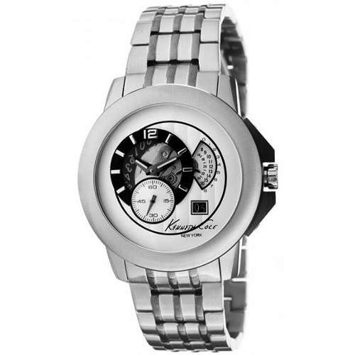 BRAND NEW Kenneth Cole New York Multi-Function Automatic Skeleton  Stainless Steel  MEN'S  Watch