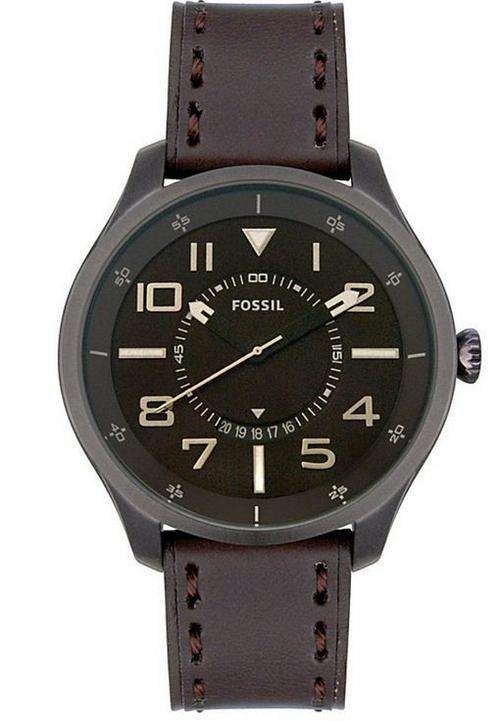 BRAND NEW FOSSIL Men's Brown Leather Watch FS4459 **STUNNING MODEL**