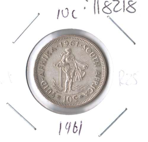 1961 silver 10c