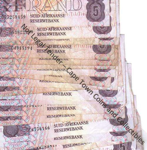 SA R5 Stals(x30) in varying conditions - one bid for all