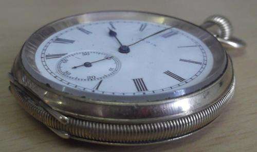 Elgin gold filled pocket watch 1906, 7 jewels, not working.