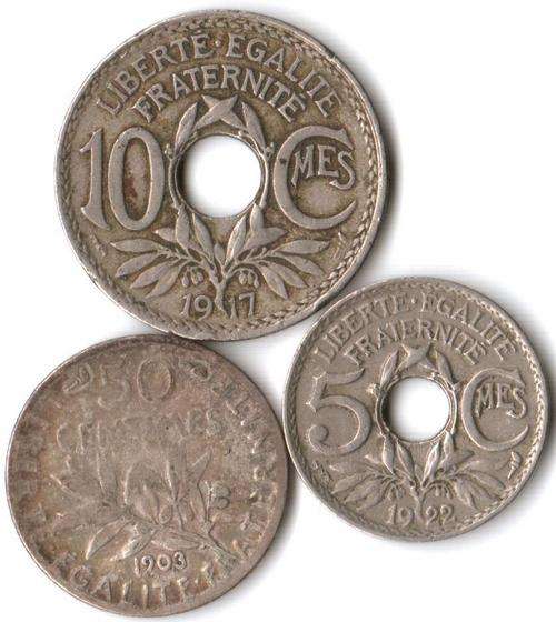 France - 3 coins that are difficult to find