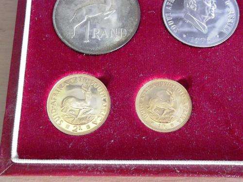Long Proof set 1976 - with gold coins