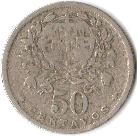 Portugal 50 Centavos 1931 *rare* - as per scan