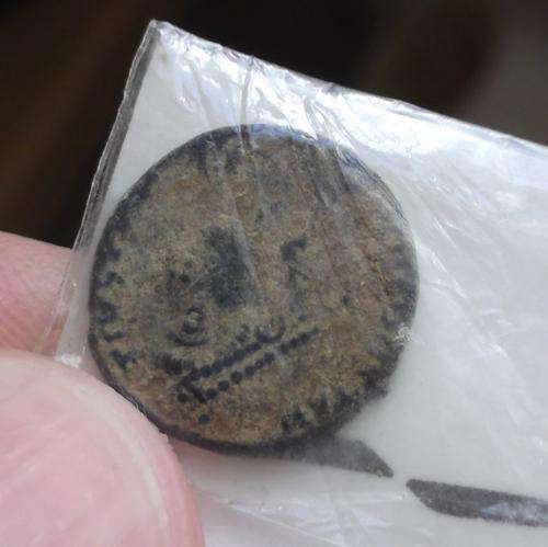 Roman bronze coin Constantius II (337-361AD), with certificate of authenticity